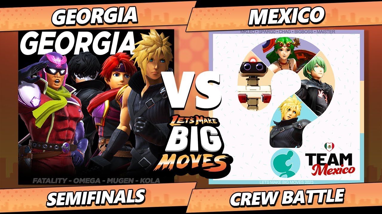 LMBM 2023 - Georgia Vs. Mexico - SSBU Smash Ultimate Crew Battle