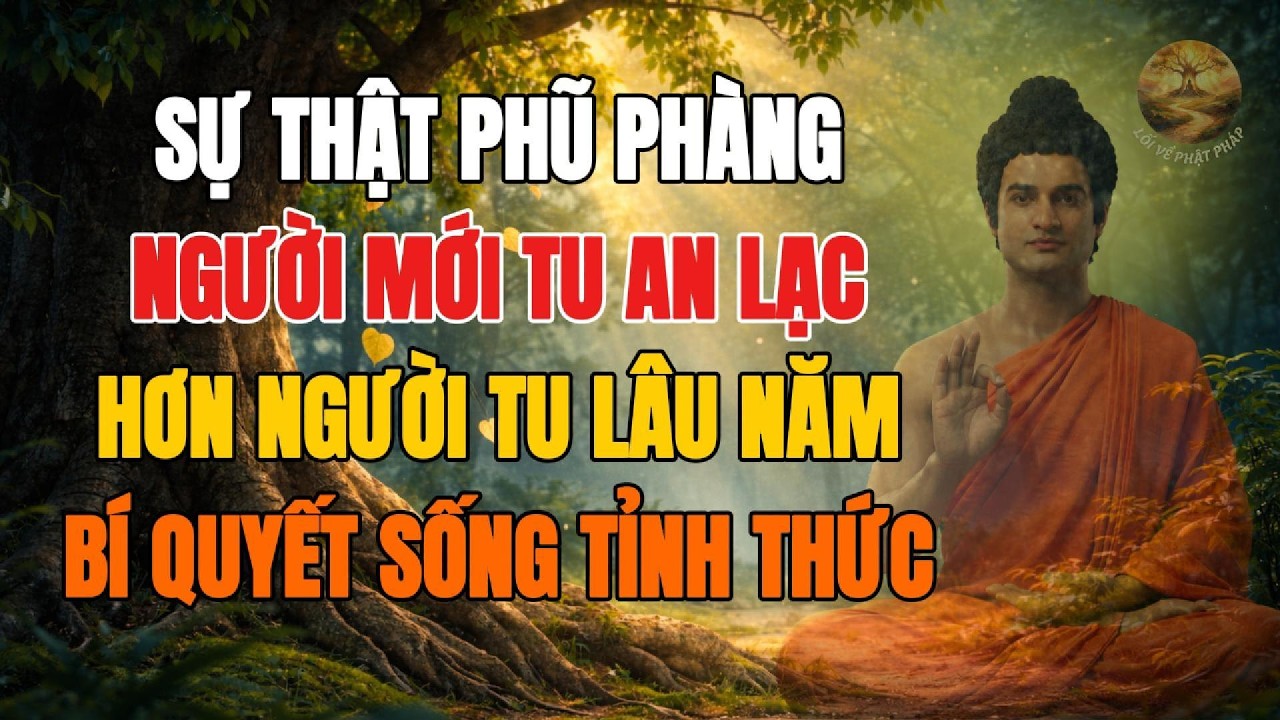 Sự Thật Phũ Phàng, Người Mới Tu Lại An Lạc Hơn Người Tu Lâu Năm, học cách Sống Tỉnh Thức.