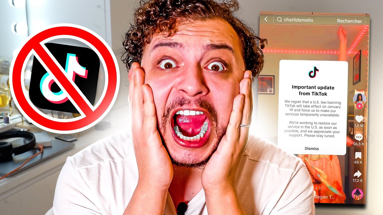 TIKTOK À ÉTÉ BANNI DES USA ! Les tiktoker balancent des dossiers….
