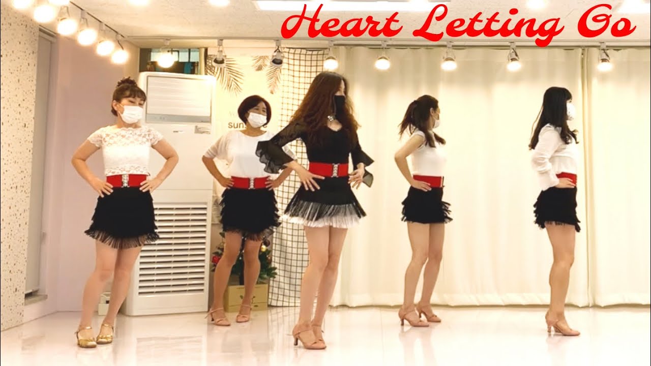 Heart Letting Go line dance (Slow Cha Cha)하트레팅고 라인댄스