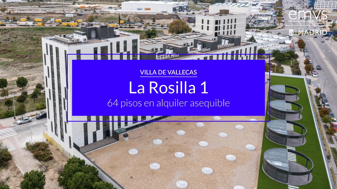 Promoción de EMVS Madrid en el distrito de Villa de Vallecas: LA ROSILLA 1