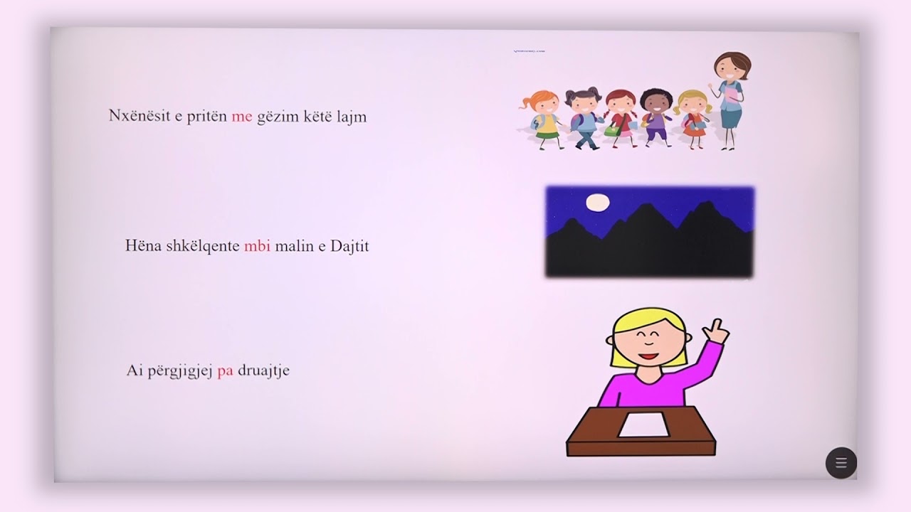 7 01 057 - Java e dymbëdhjetë - Gjuhë shqipe - Parafjala, pjesëza, pasthirrma  ushtrime gramatikore