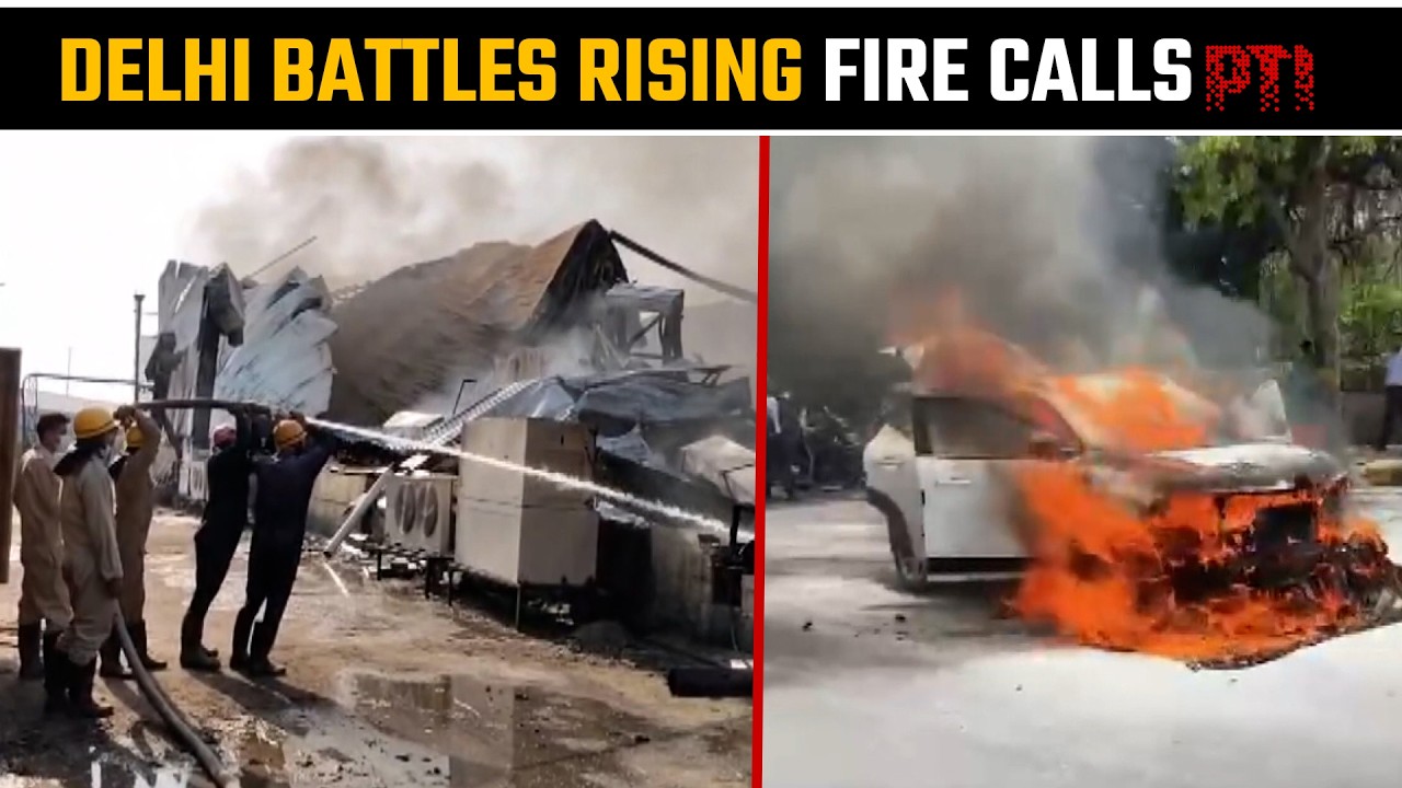 Rising fire calls strain Delhi Fire Service amid staff shortage