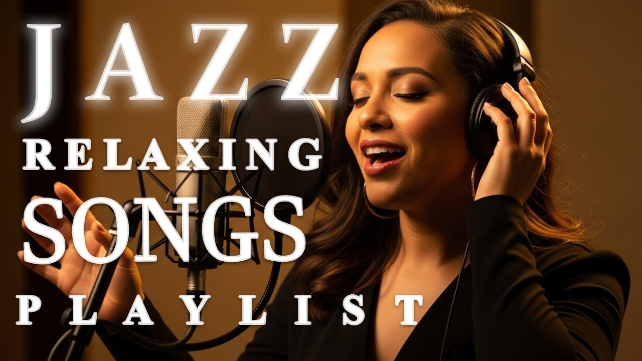 Romantic Smooth Jazz Lounge | Vokal Wanita untuk Relax & Healing