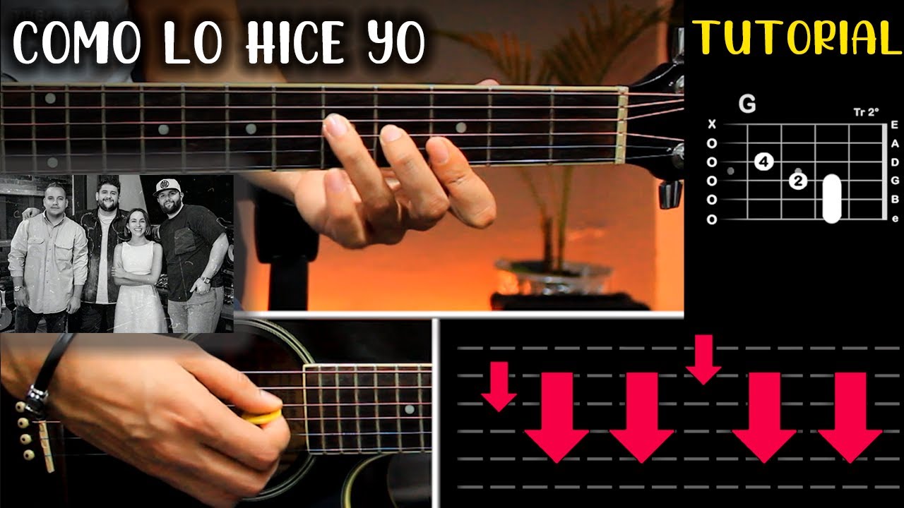Como Lo Hice Yo - Carin León FT. Matisse GUITARRA Tutorial | ACORDES