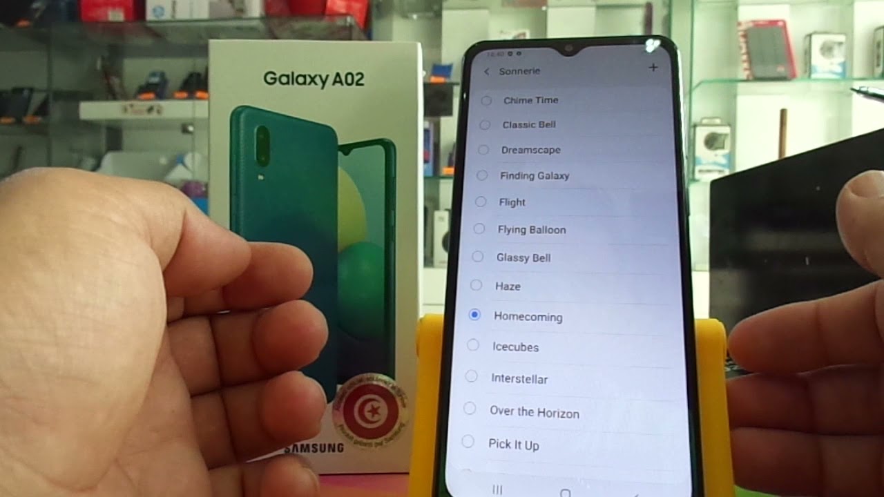 How To Change/Set Ringtones in Samsung Galaxy A02 (Asmar)