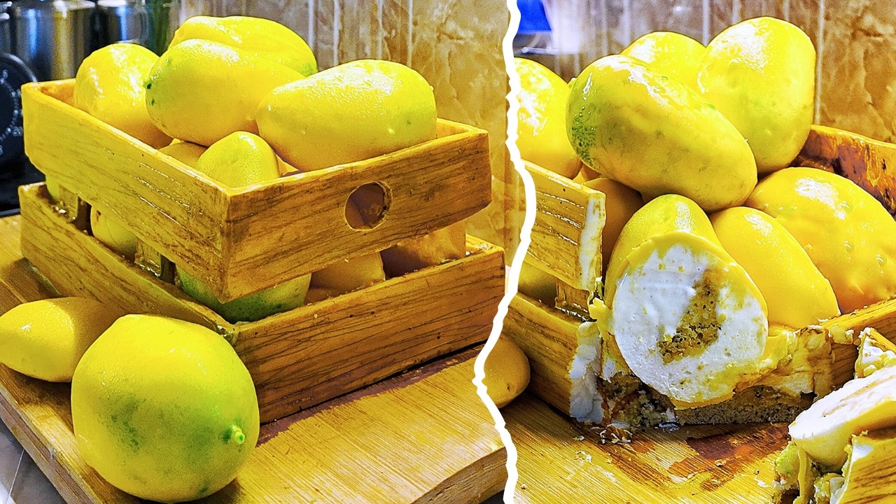 I Made the Viral Mango Mousse Desserts -Yes, the Chocolate Crate Is Edible too!