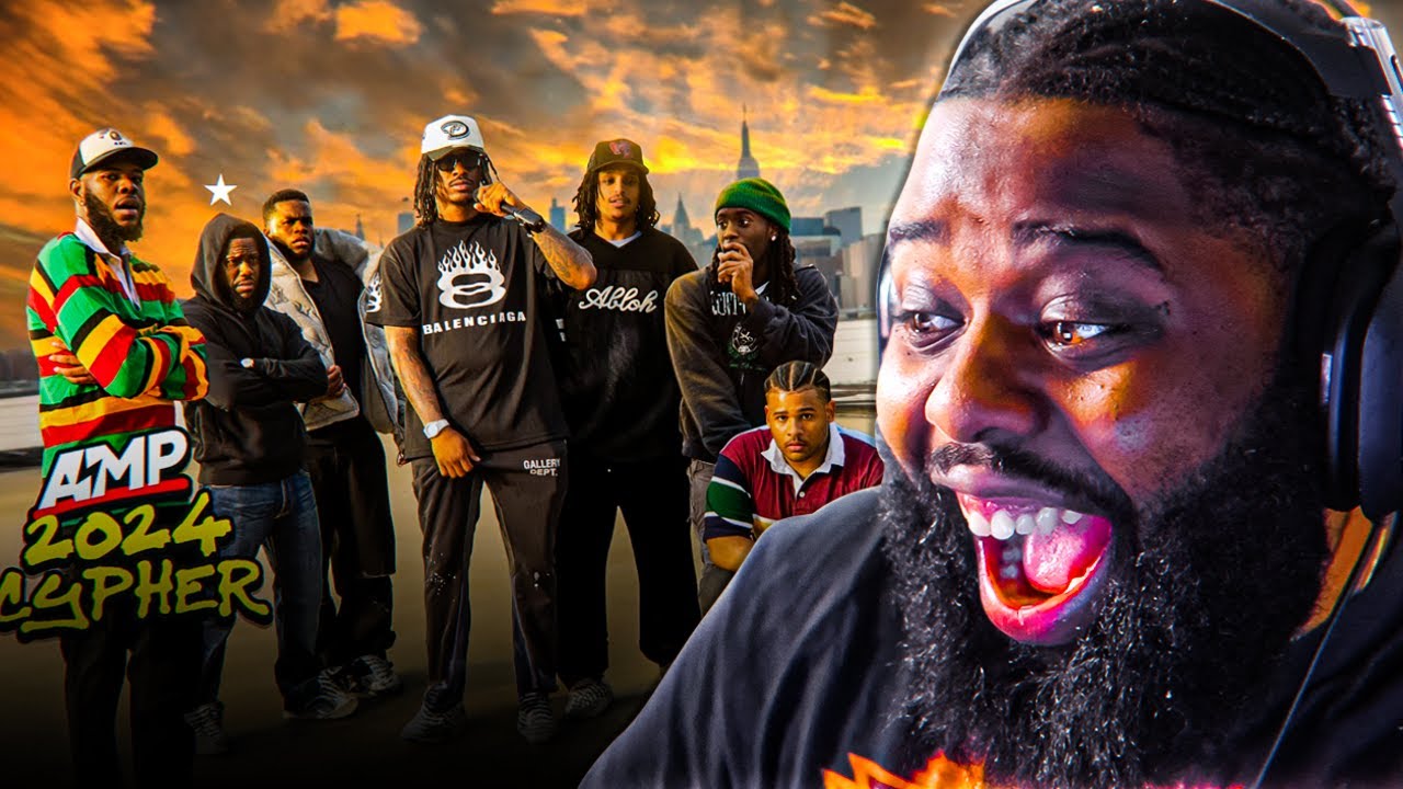 AMP Cypher 2024 ft. Kevin Hart (Reaction)