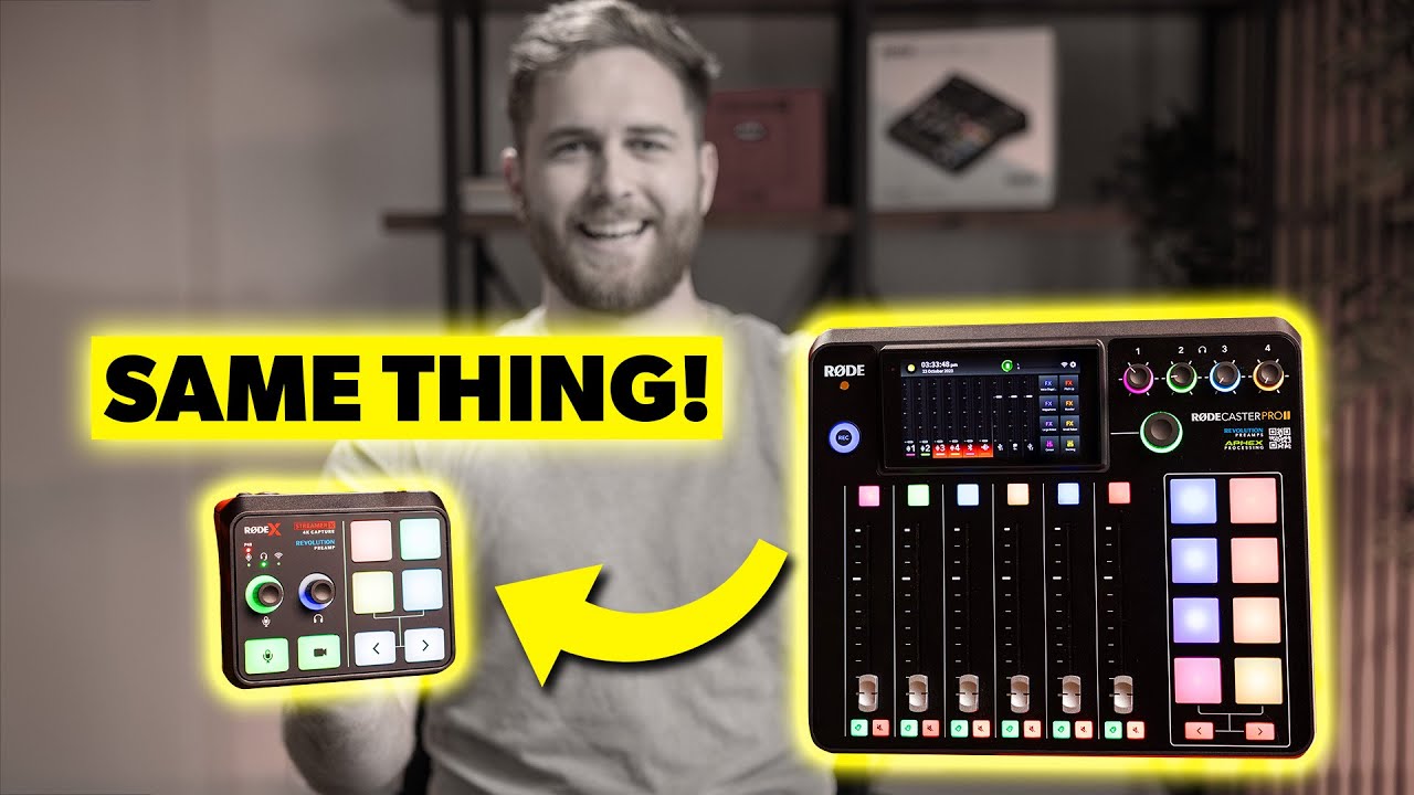From The Rodecaster Pro 2 into the Rode Streamer X