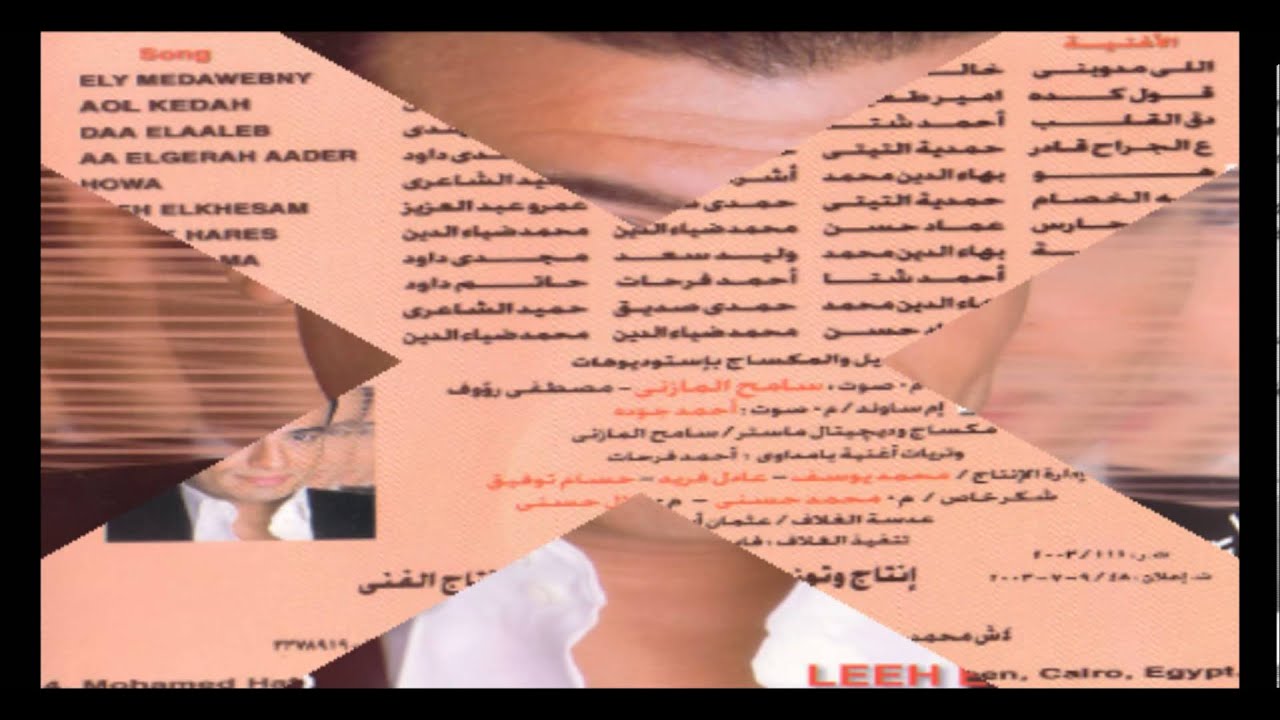 Ehab Tawfik - El Madwbny  / إيهاب توفيق - اللى مدوبنى