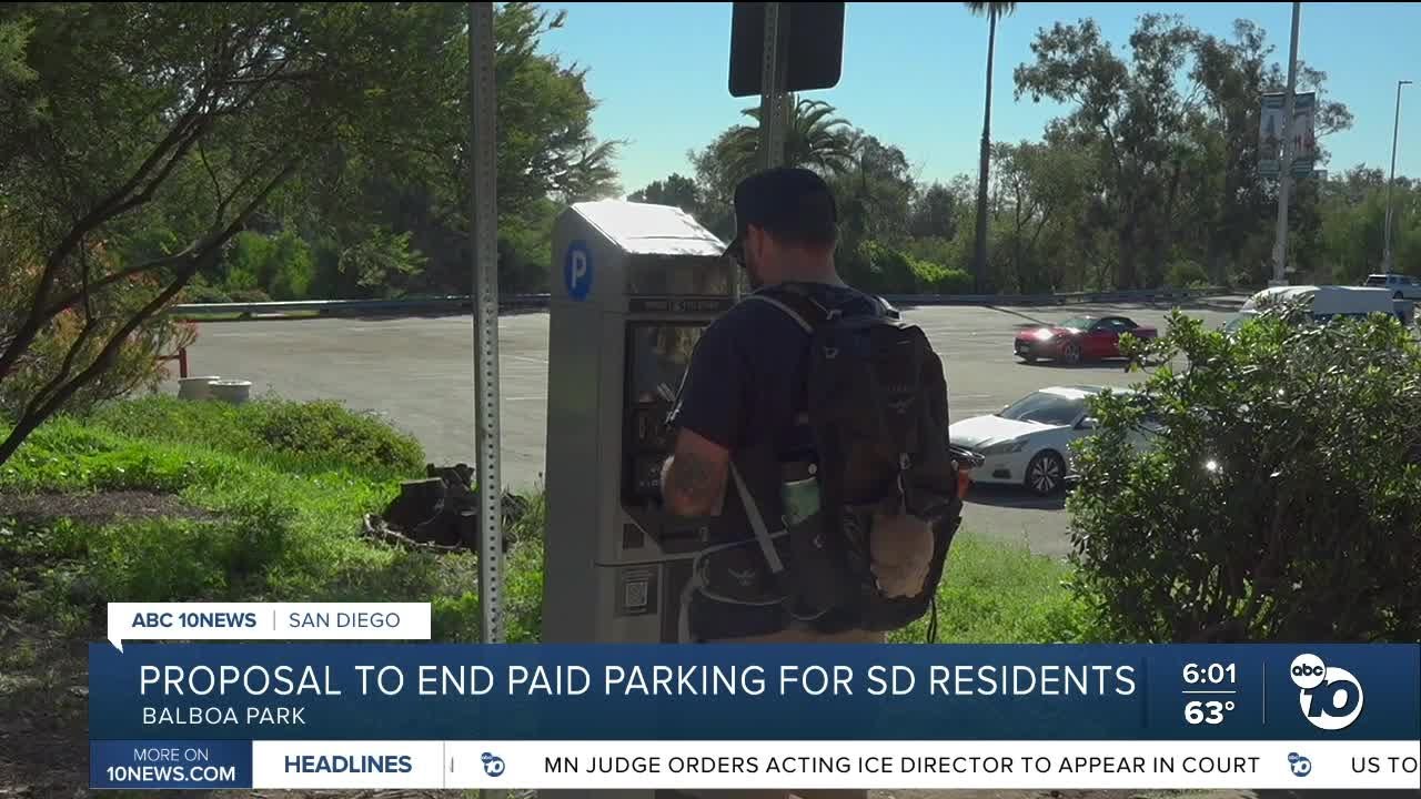 City Council eyes Balboa Park parking fee suspension for residents