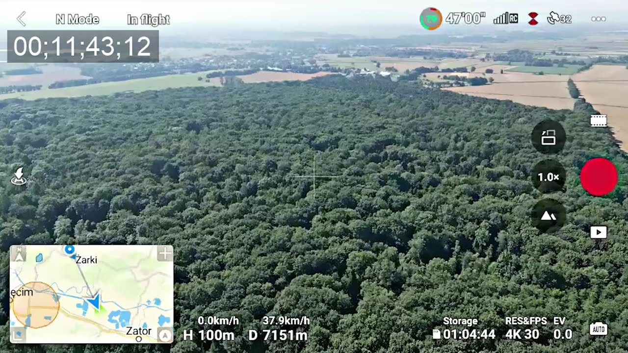 DJI Mini 3 Pro - Range test 10200m