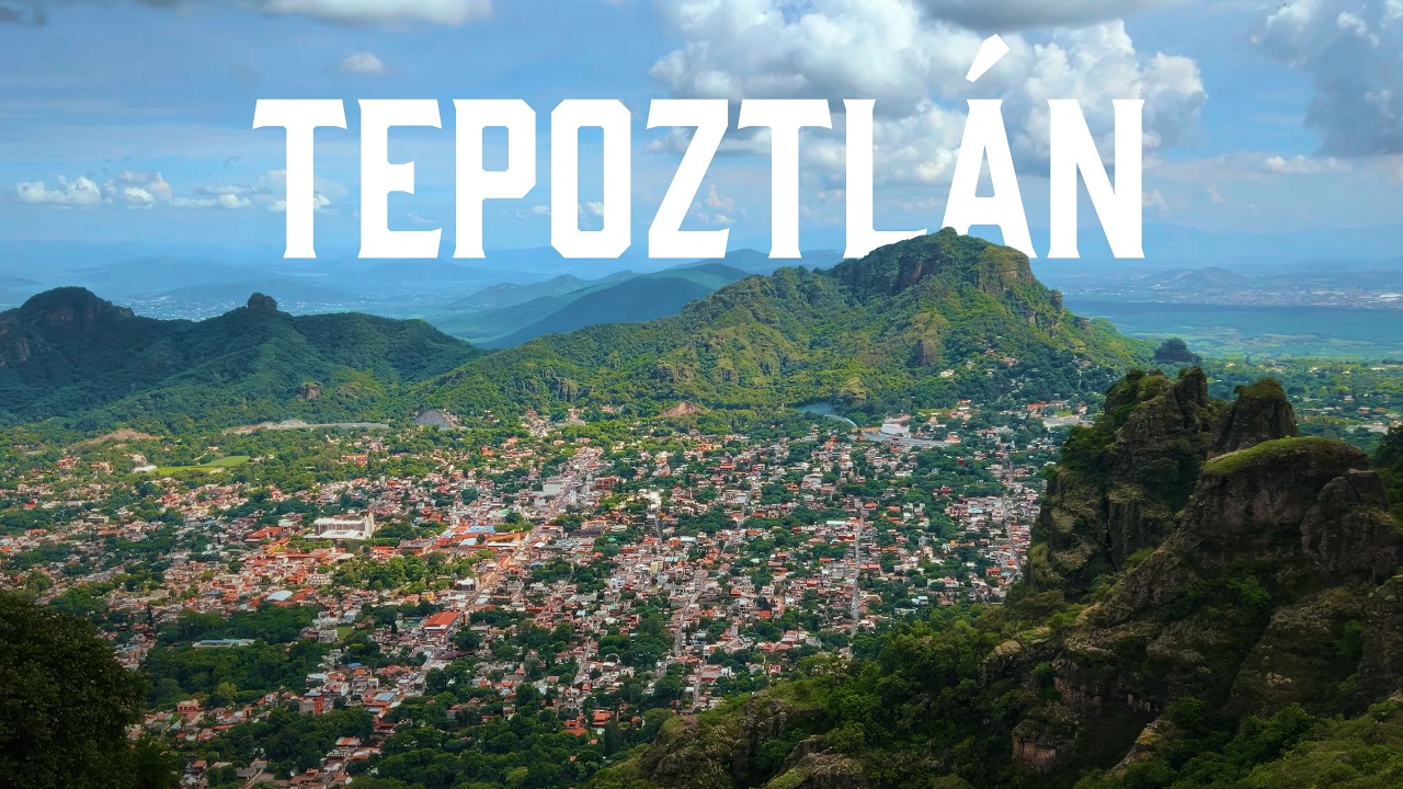 Tepoztlán, Mexico · Perfect Day Trip From Mexico City · 4K Walking Tour with Captions