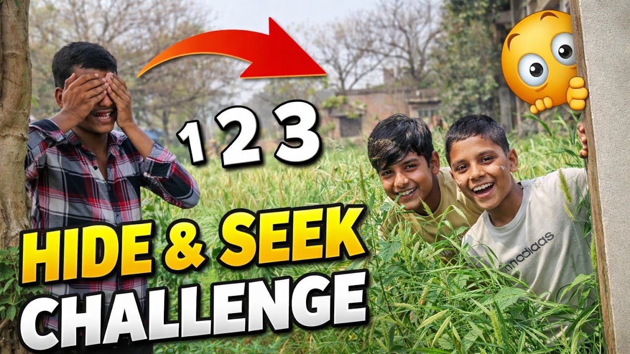 HIDE $ SEEK CHALLENGE 😉 VIDEO 