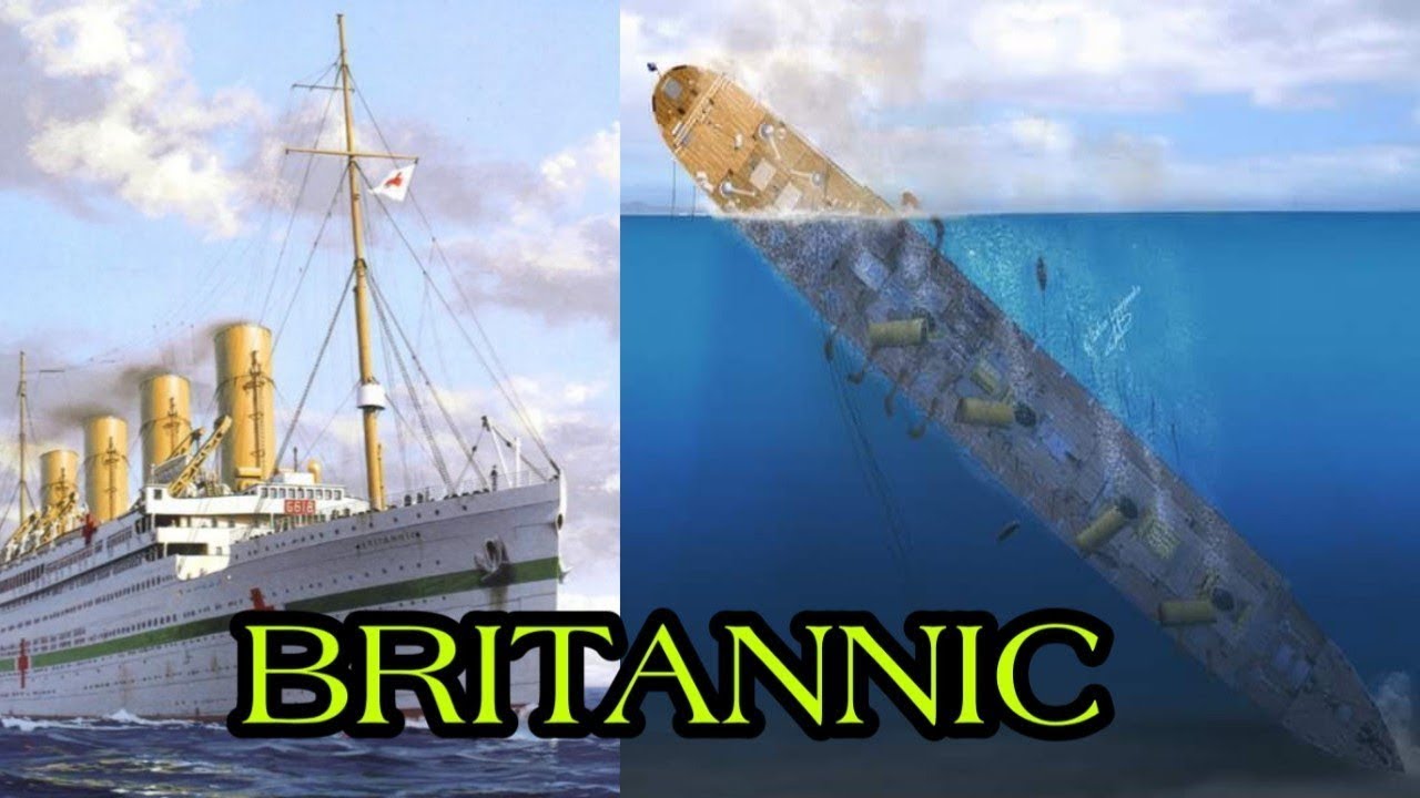 The story of Titanic's forgotten sister. (The Sinking of the HMHS BRITANNIC)