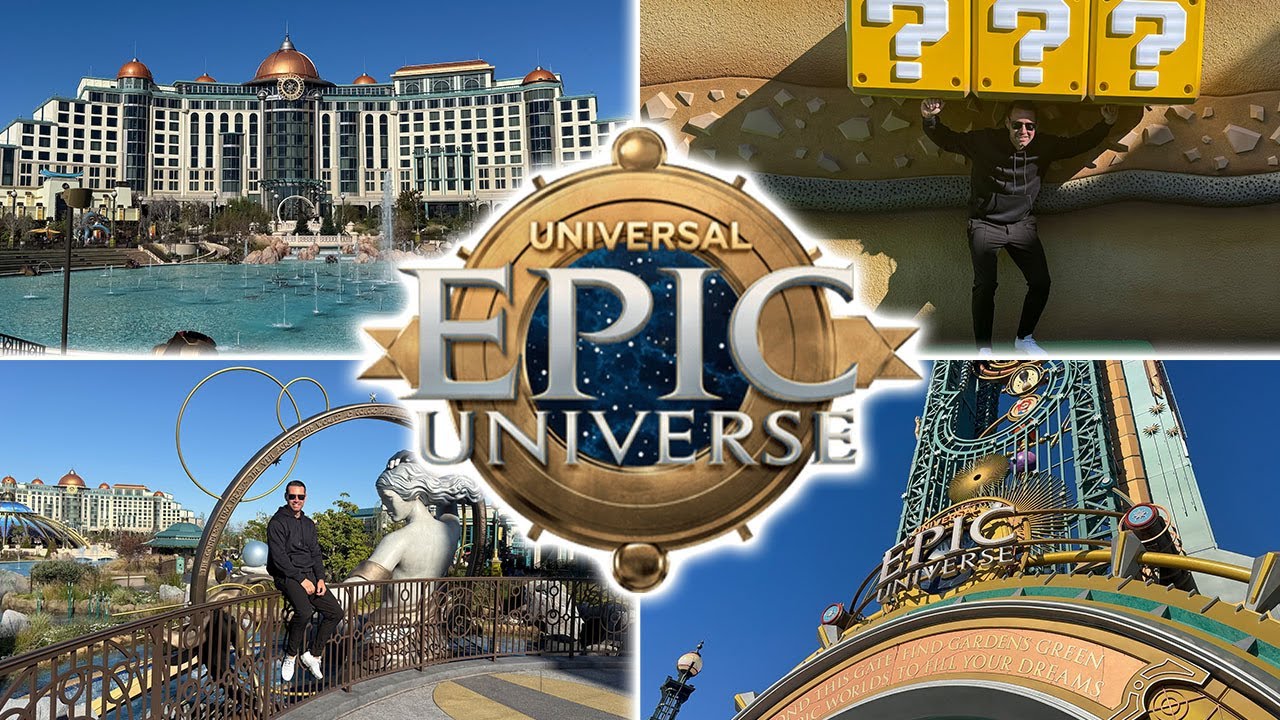 EPIC UNIVERSE VLOG  |  IS IT POSSIBLE TO DO ALL OF EPIC UNIVERSE IN ONE DAY?! 👀