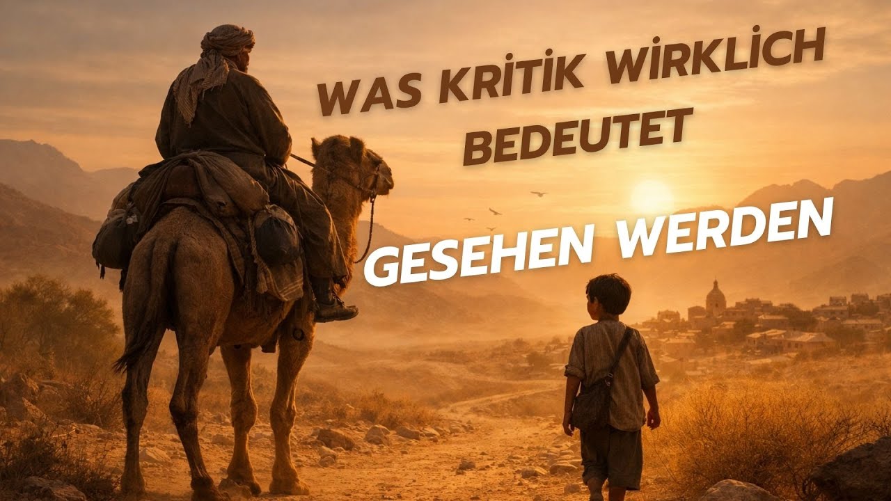 Die Bedeutung von Kritik: Sichtbar werden