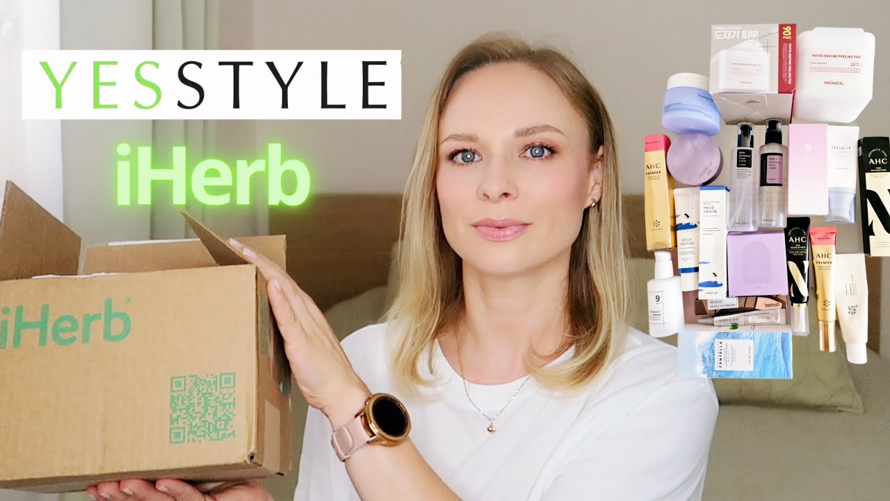 ✅️iHerb ☘️YesStyle Распаковка и Обзор Корейская уходовая косметика #iherb #yesstyle #распаковка