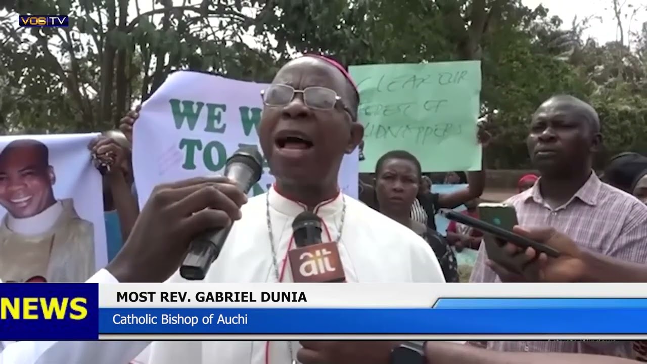 Edo Catholic  Bishop Leads Protests against Insecurity in Edo State