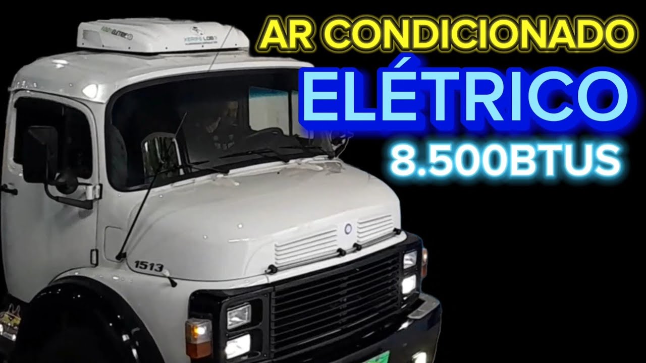 Ar Condicionado elétrico de teto no MB 1513 Ano 1981