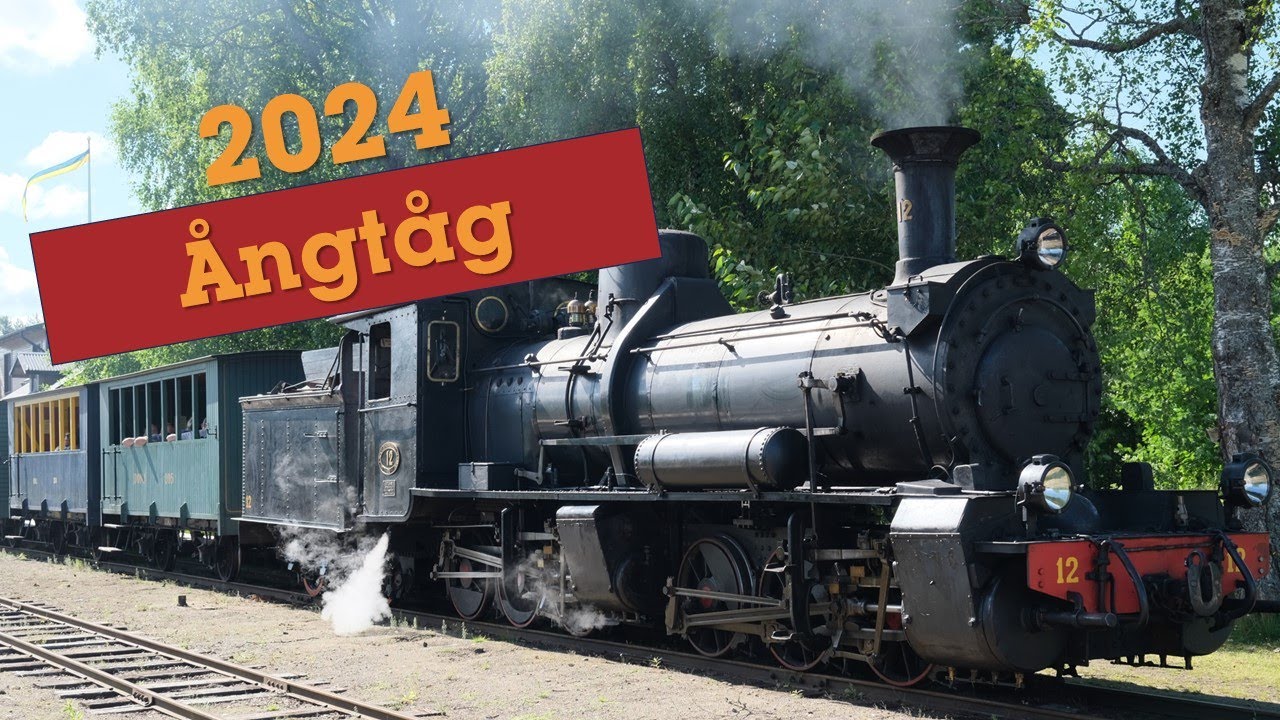 Ångtåg 2024: En resa genom Sveriges järnvägshistoria