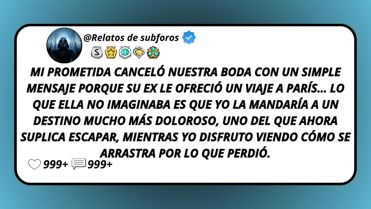 Mi Prometida Canceló Nuestra Boda Con Un Simple Mensaje Porque Su Ex Le Ofreció Un Viaje A París…