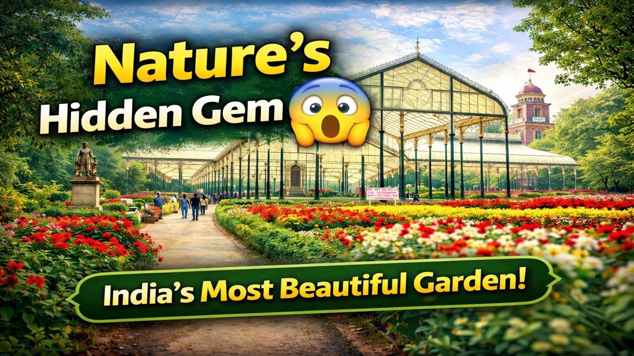LAL BAGH | India’s Most Beautiful Garden | Bengaluru, India