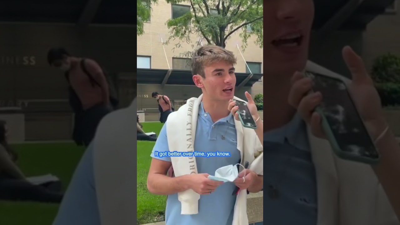 This is the most wholesome interview ever&hellip; #foodreview #fordhamuniversity #interview