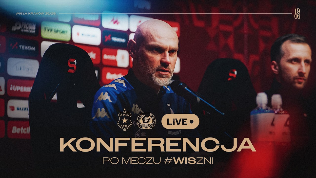 LIVE 🔵⚪🔴 Konferencja po meczu  #WISZNI