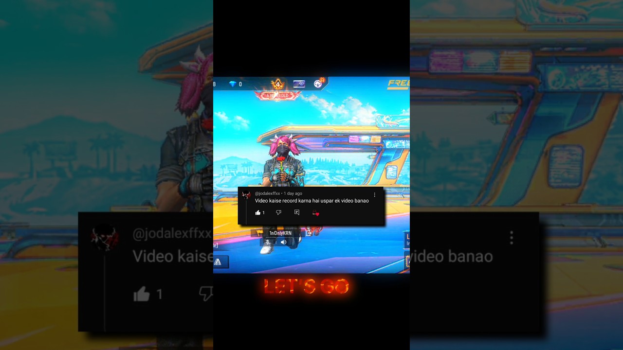How to record gameplay in FHD  #freefire #shortsfeed #4kquality