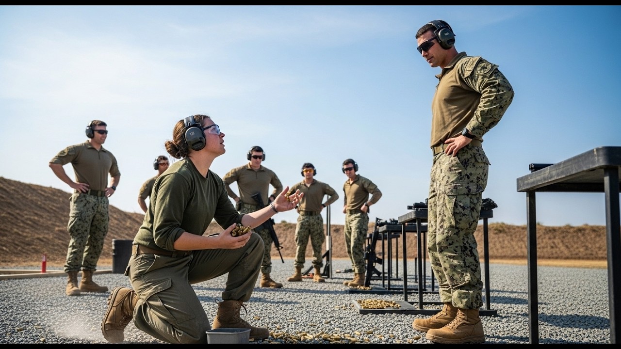 She Was Collecting Shell Casings — Until the SEAL Commander Asked, “Can You Shoot?”