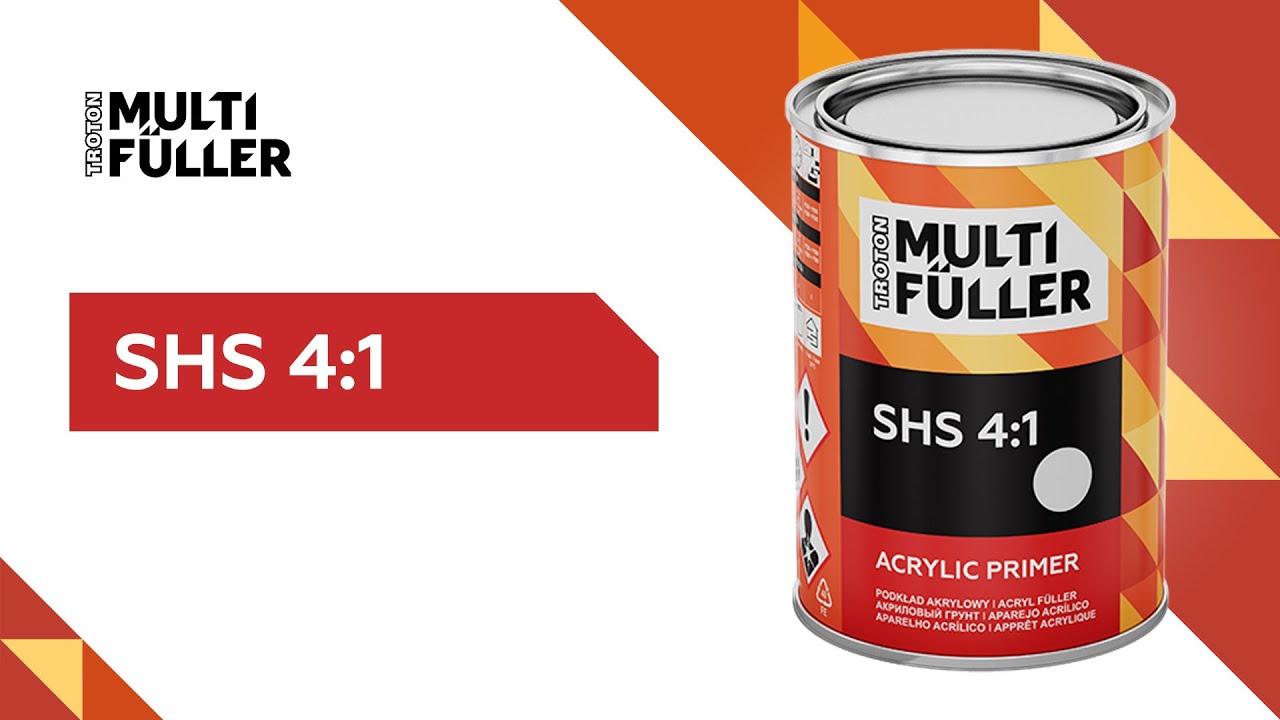 SHS 4:1 Aкриловый грунт-наполнитель Multi F&uuml;ller