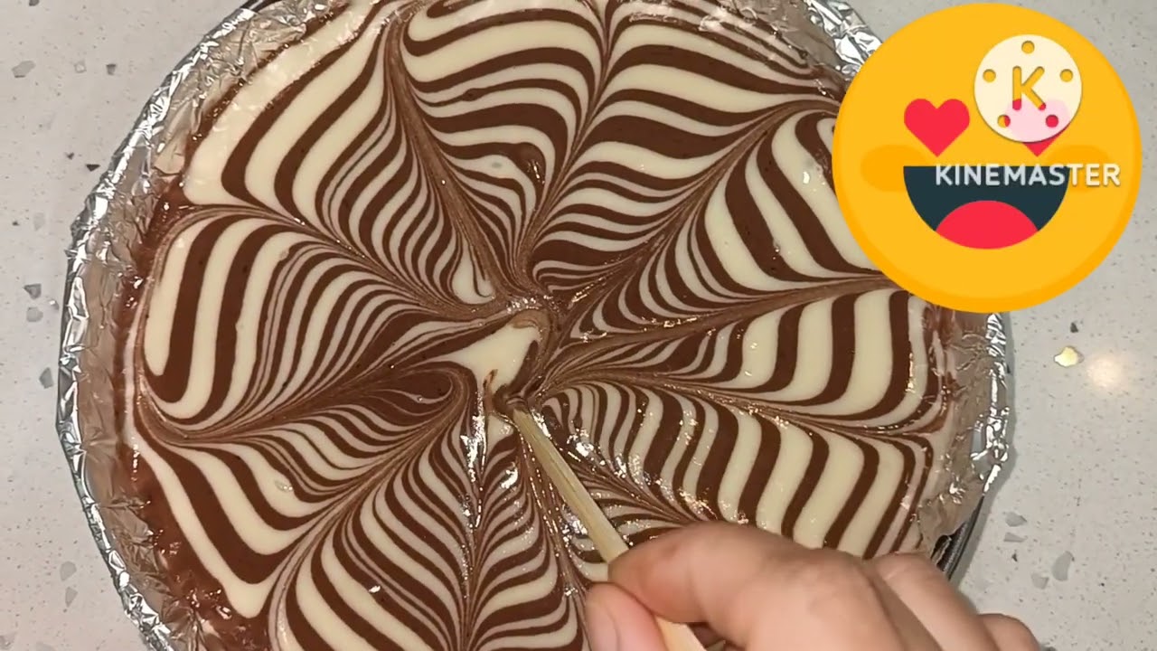 How to design a Zebra Cake #Zebracake #yummy