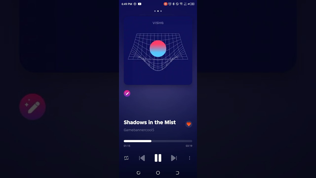 Shadows in the mist