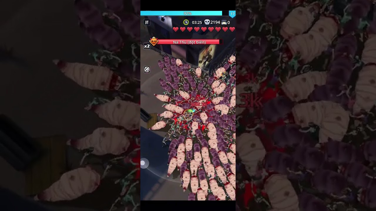 Zombie waves ải 78 (lc 800k)