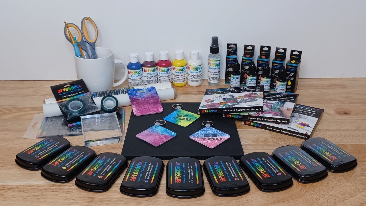 Artesprix Sublimation Markers, Inks, and Paints