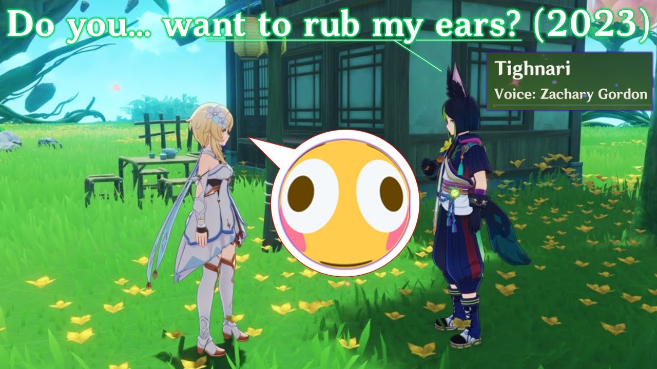 (v3.6) All NEW Tighnari Serenitea Pot Voicelines and Dialogue (Zachary Gordon)