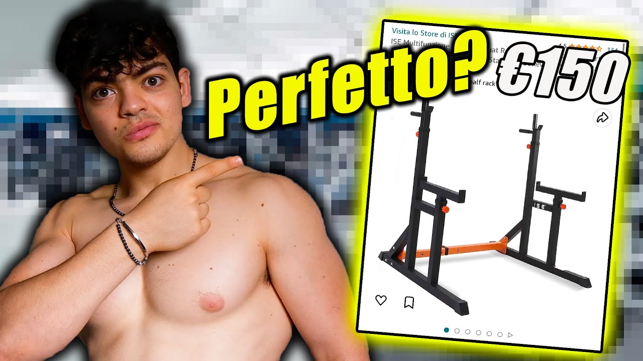 PROVO IL RACK PIU' ECONOMICO DI AMAZON | PERFETTO PER L' HOME GYM?