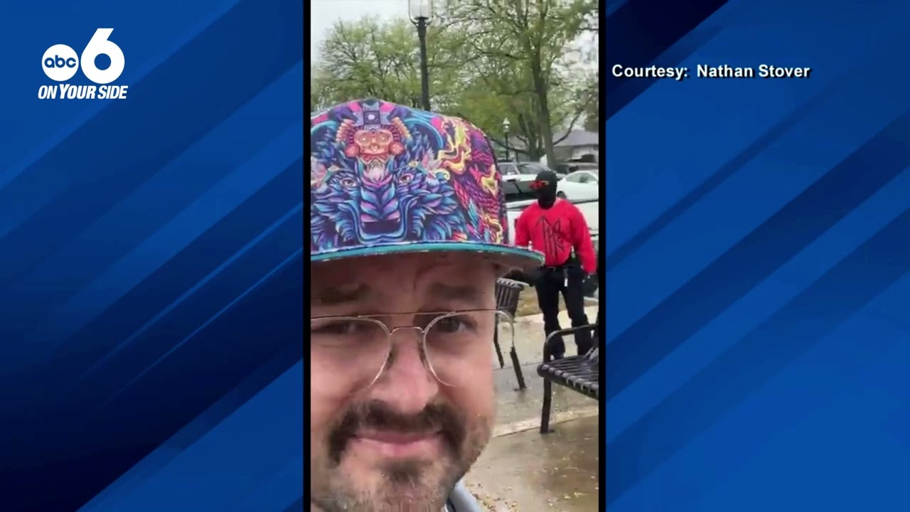 Masked protesters with swastikas crash biggest Pride Festival yet in Grove City