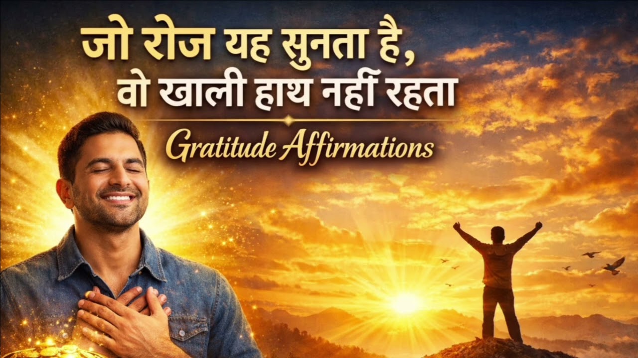 ये ग्रेटिट्यूड नहीं है… ये रीप्रोग्रामिंग है || भगवान से मांगने से पहले ये सुनना शुरू करो