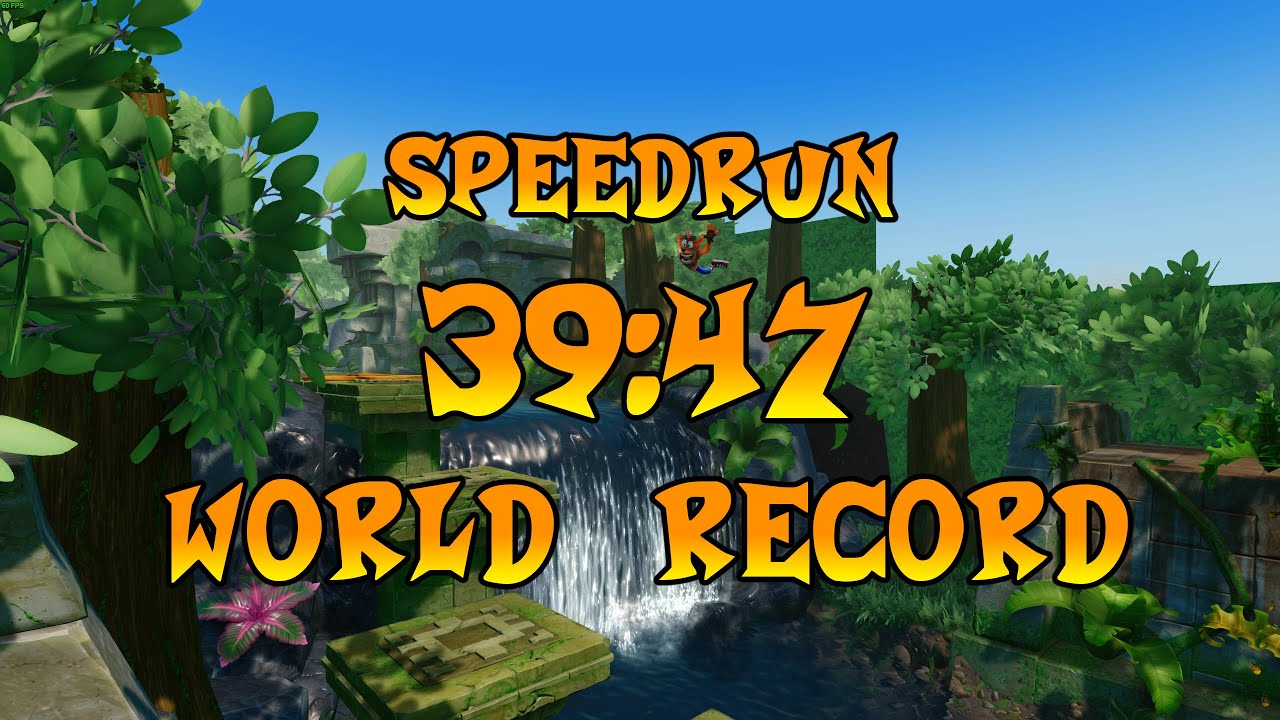 Crash Bandicoot 2 NST Any% Speedrun Former World Record in 39:47