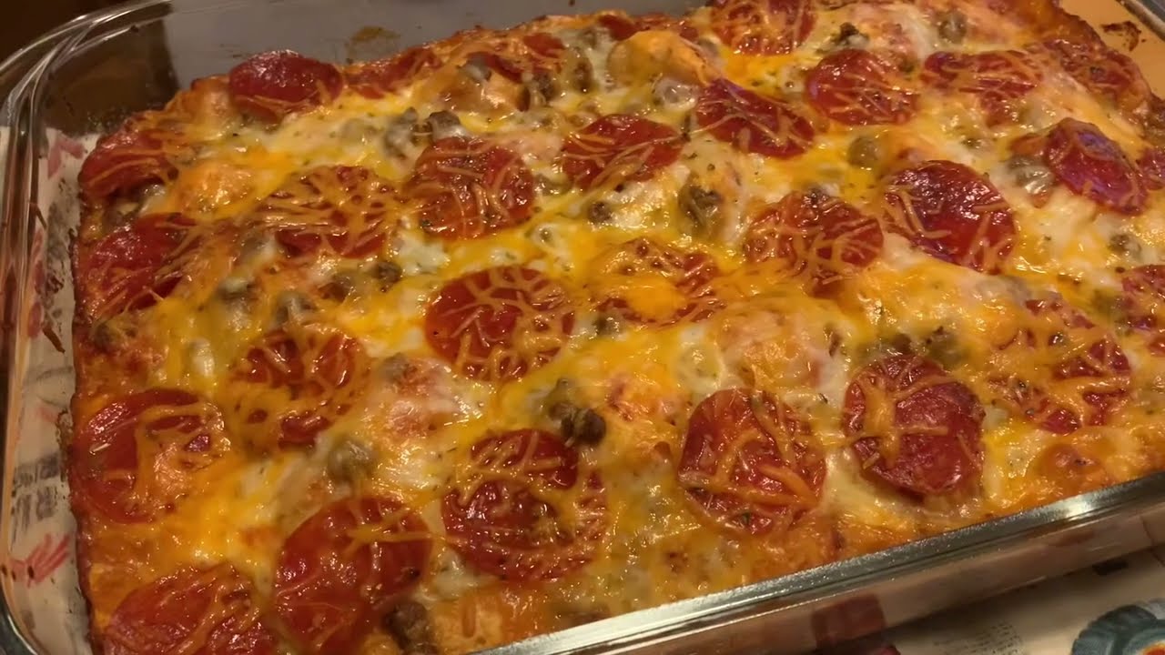 Bubble Up Pepperoni & Sausage Pizza