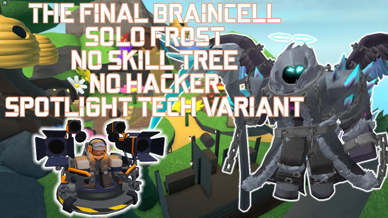 SOLO FROST WITH SPOTLIGHT TECH! No Hacker, No Skill Tree, Exploding Modifier (TDS)