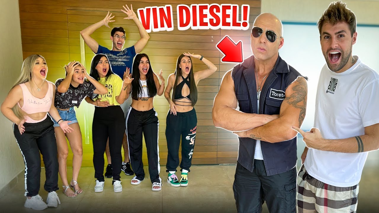 UM ATOR MUITO FAMOSO CHEGOU NA CASA DE GRAVAÇÃO!!