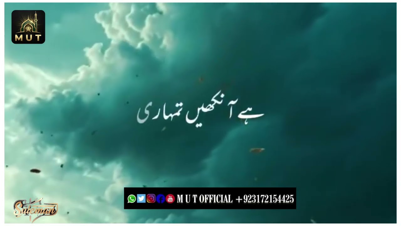 کتاب محبت ہے آنکھیں تمہاری 