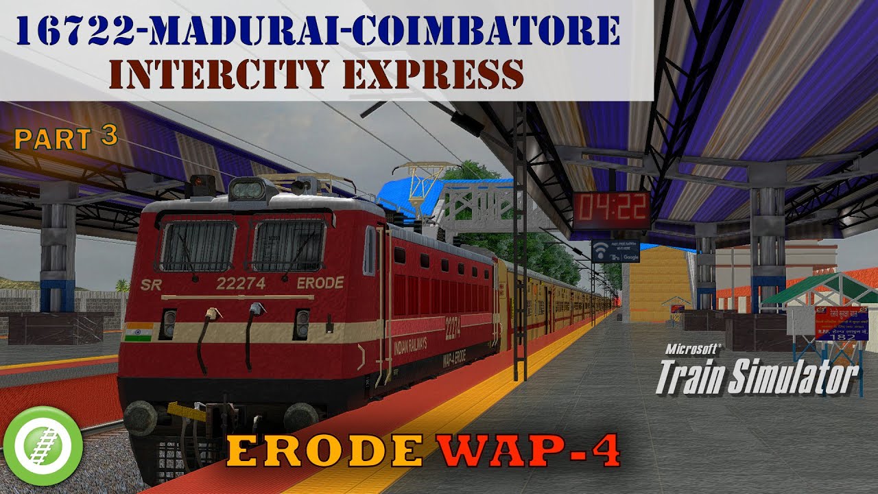 OR/MSTS | 16722 - Madurai Coimbatore Intercity Express (Unreserved) - part 3