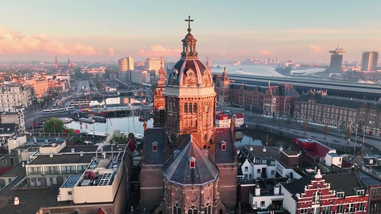 Amsterdam 4K Drone Tour 🇳🇱 | Stunning Aerial Views in 15 Minutes