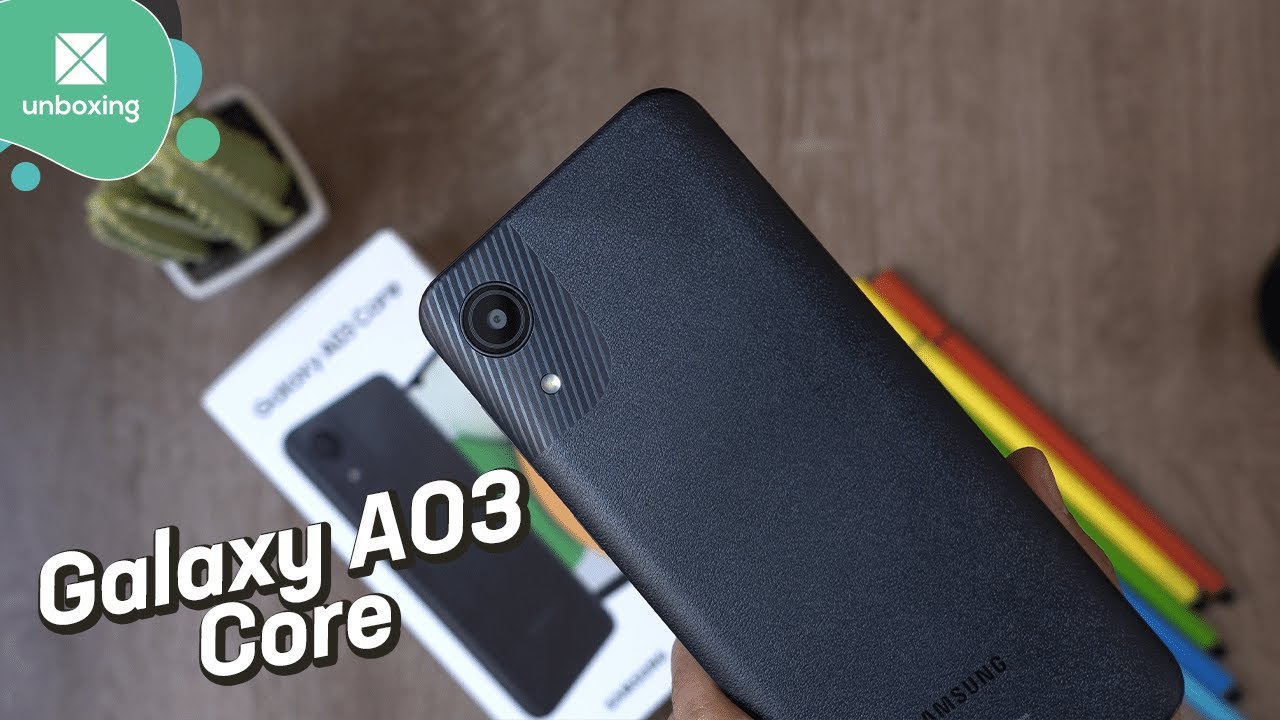 Samsung Galaxy A03 Core | Unboxing en español