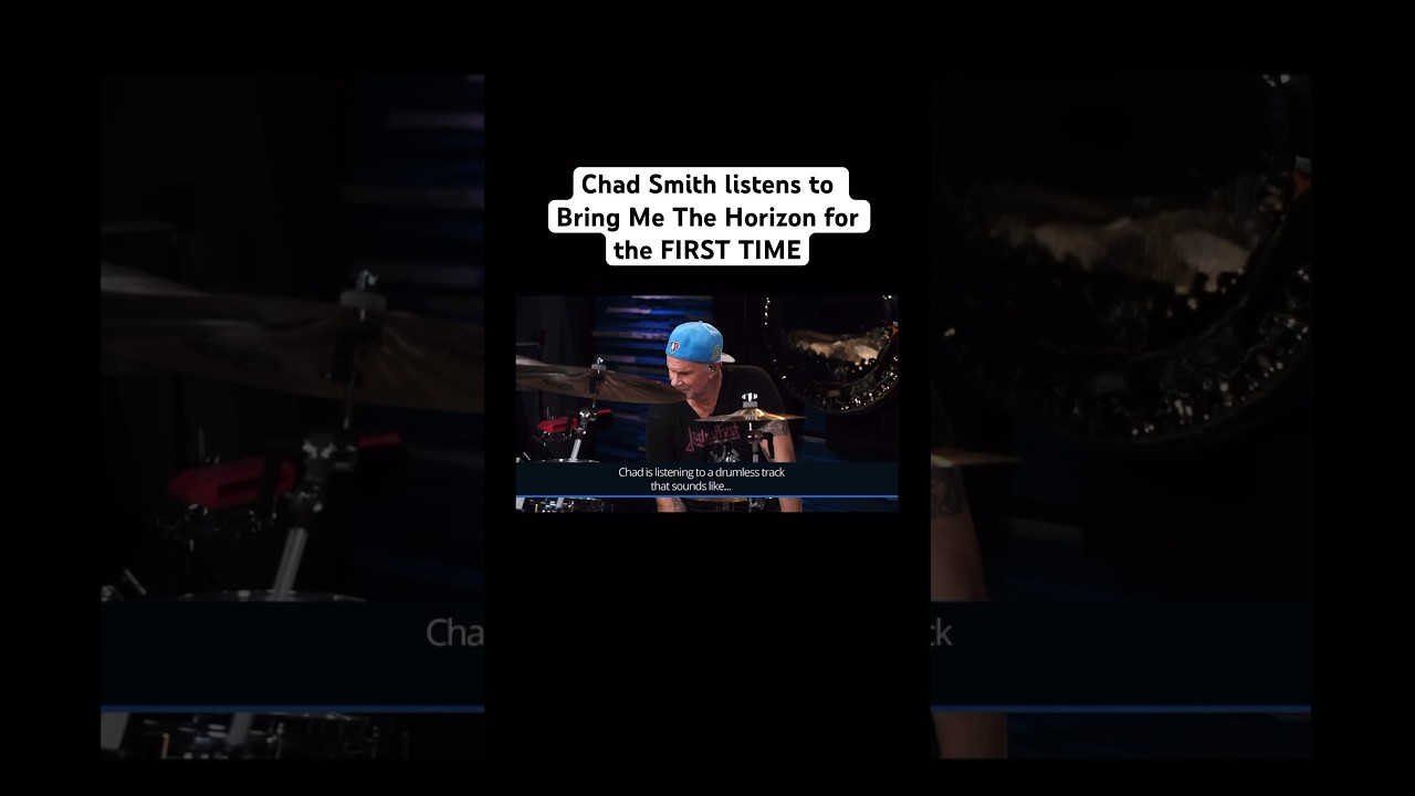 Chad Smith listens to BRING ME THE HORIZON for the first time&hellip; #bmth