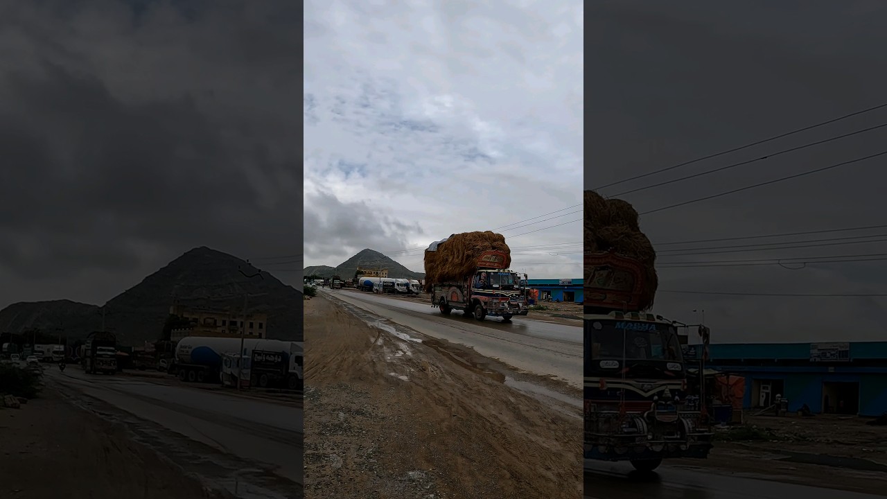 Hino overload mini truck on Hub road 